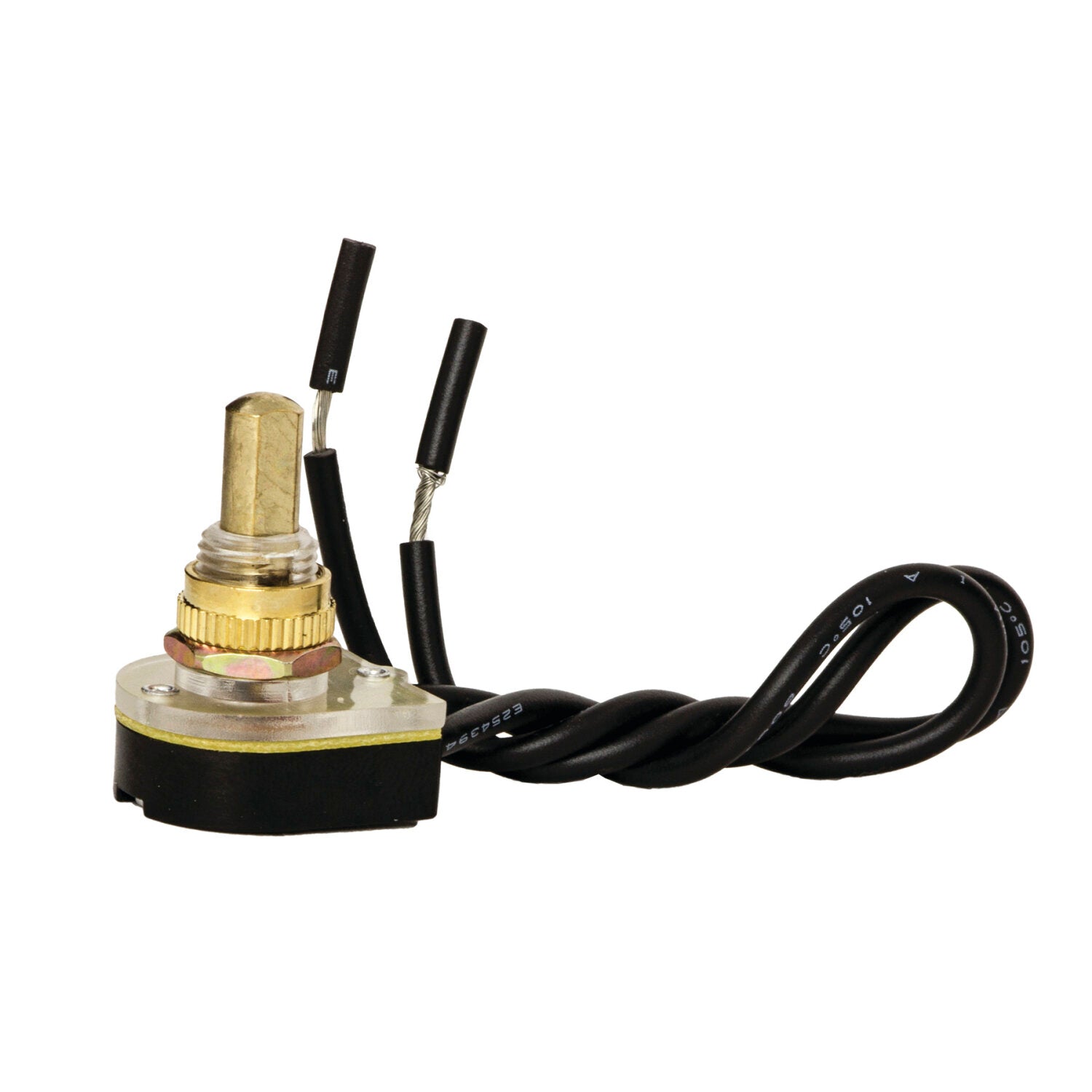 NSI 76055PS Pushbutton Switch Maintained Contact SPST 6 Amps On-Off Circuit Brass Screw Connection Online