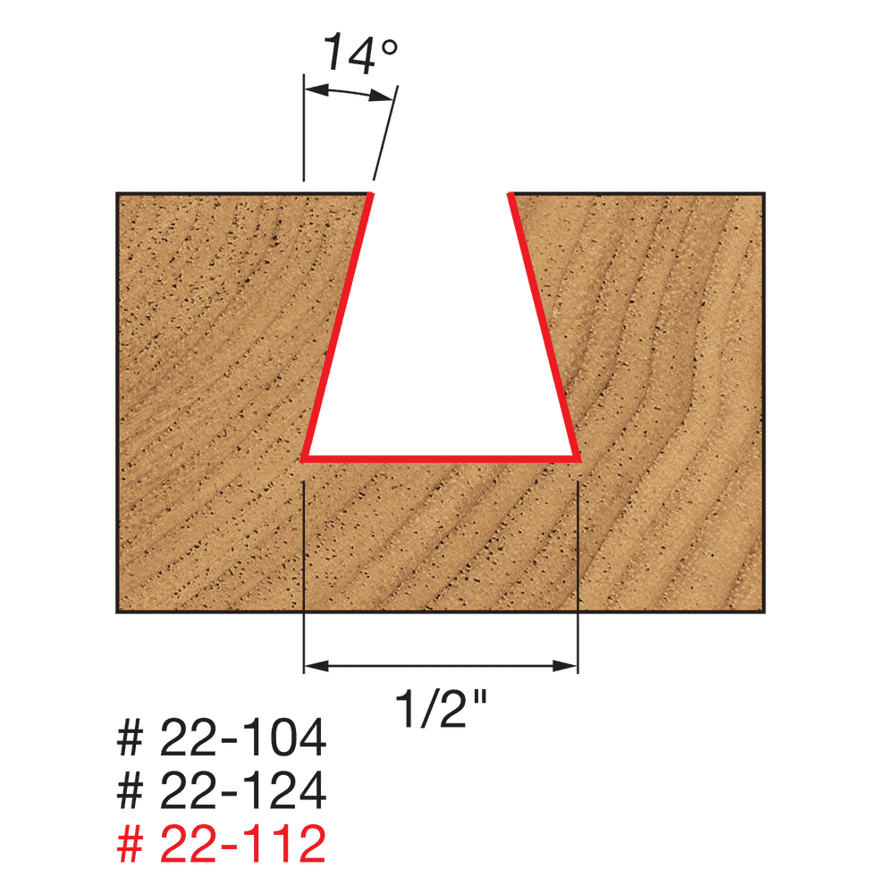 Freud 22-124 1/2″ Dovetail Bit Online now