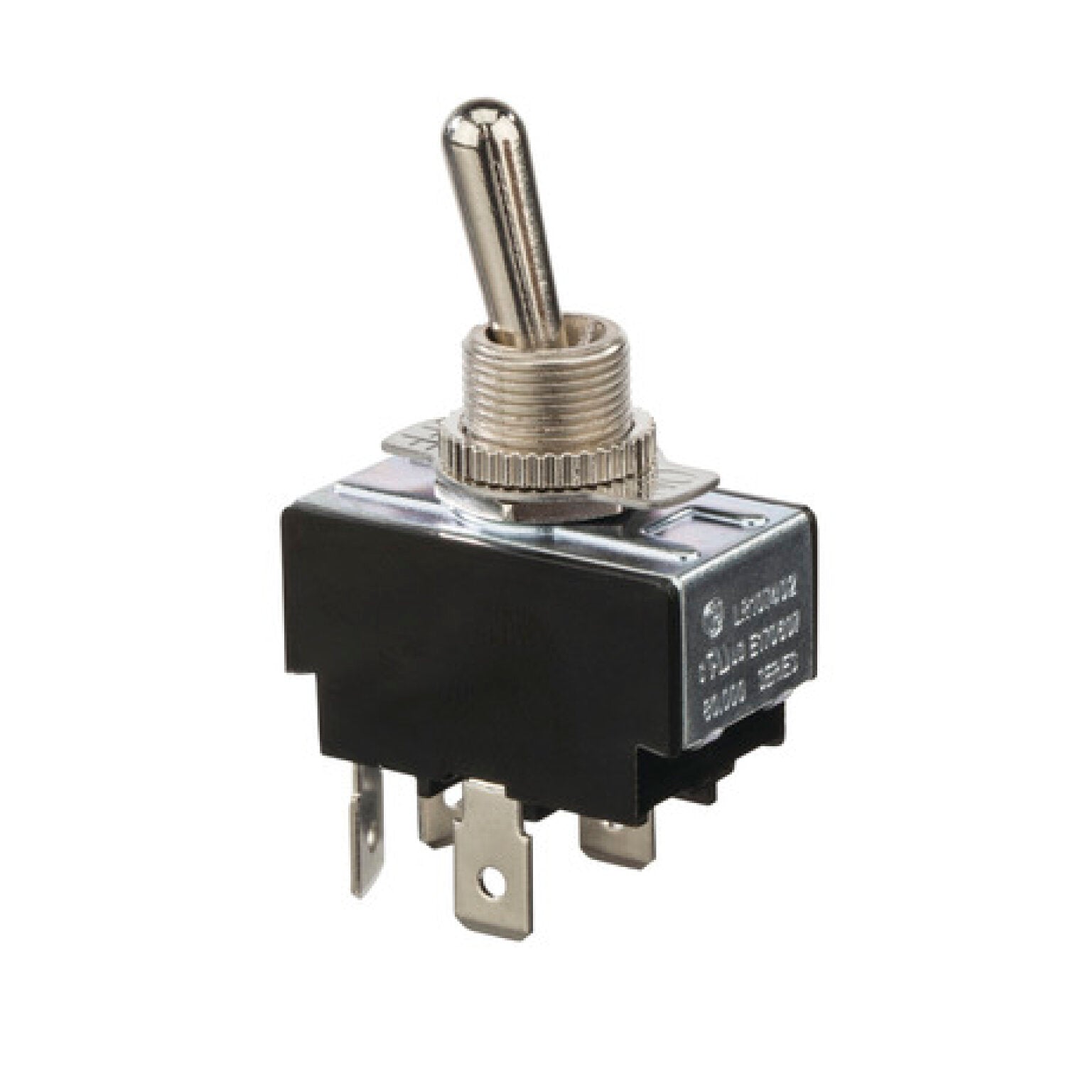 NSI 78080TQ Toggle Switch DPST 15 Amps On-Off Circuit Bat Br/Ni Quick Connection Online now
