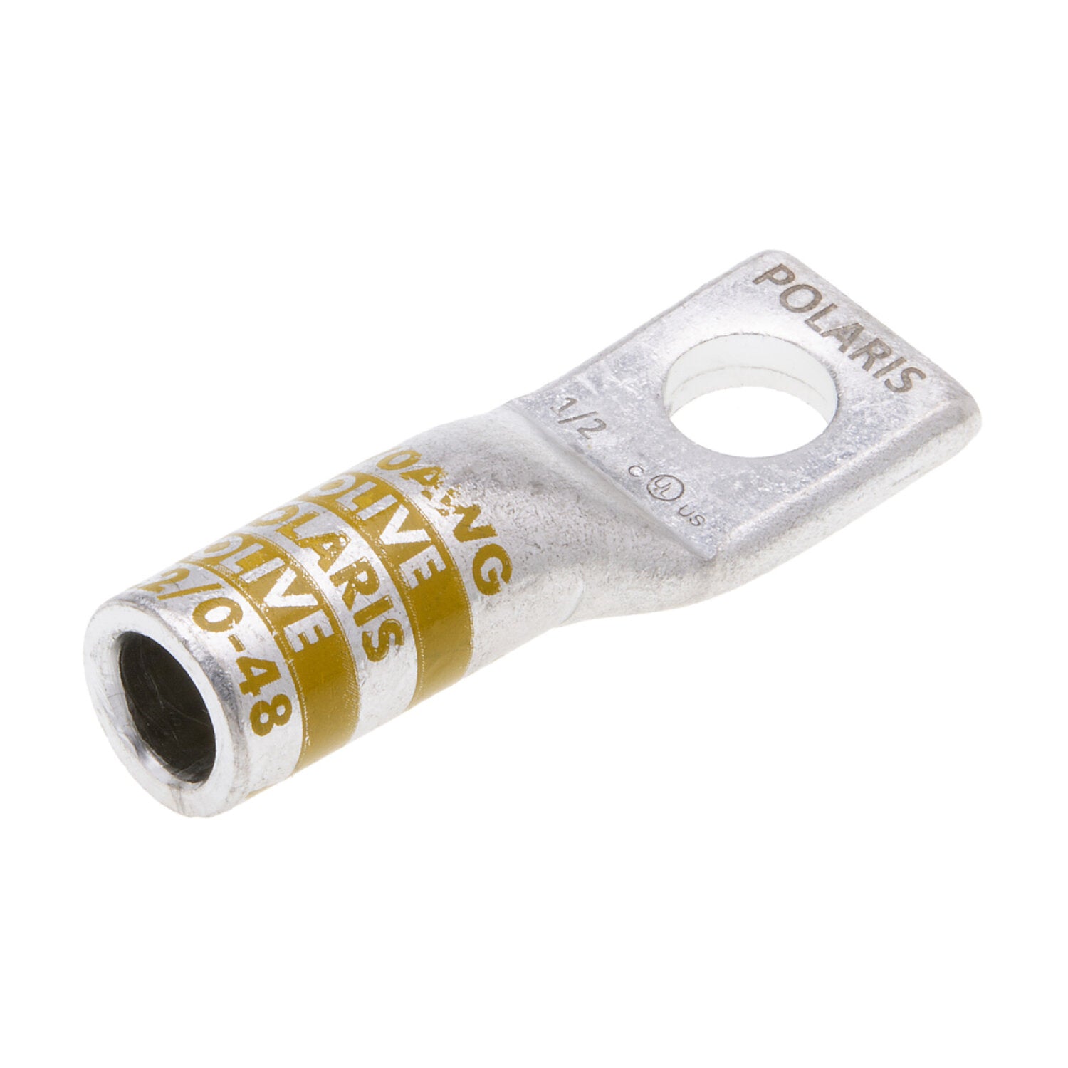 NSI AL2/0-48 2/0 AWG 1/2” 1-Hole Aluminum Long Lug – Olive Online