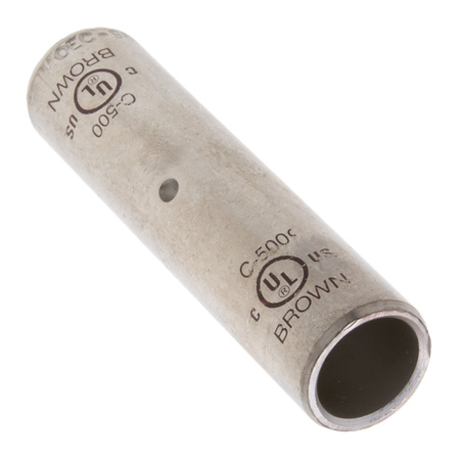 NSI C-500 Copper Long Barrel Splice – Brown 500 MCM Supply