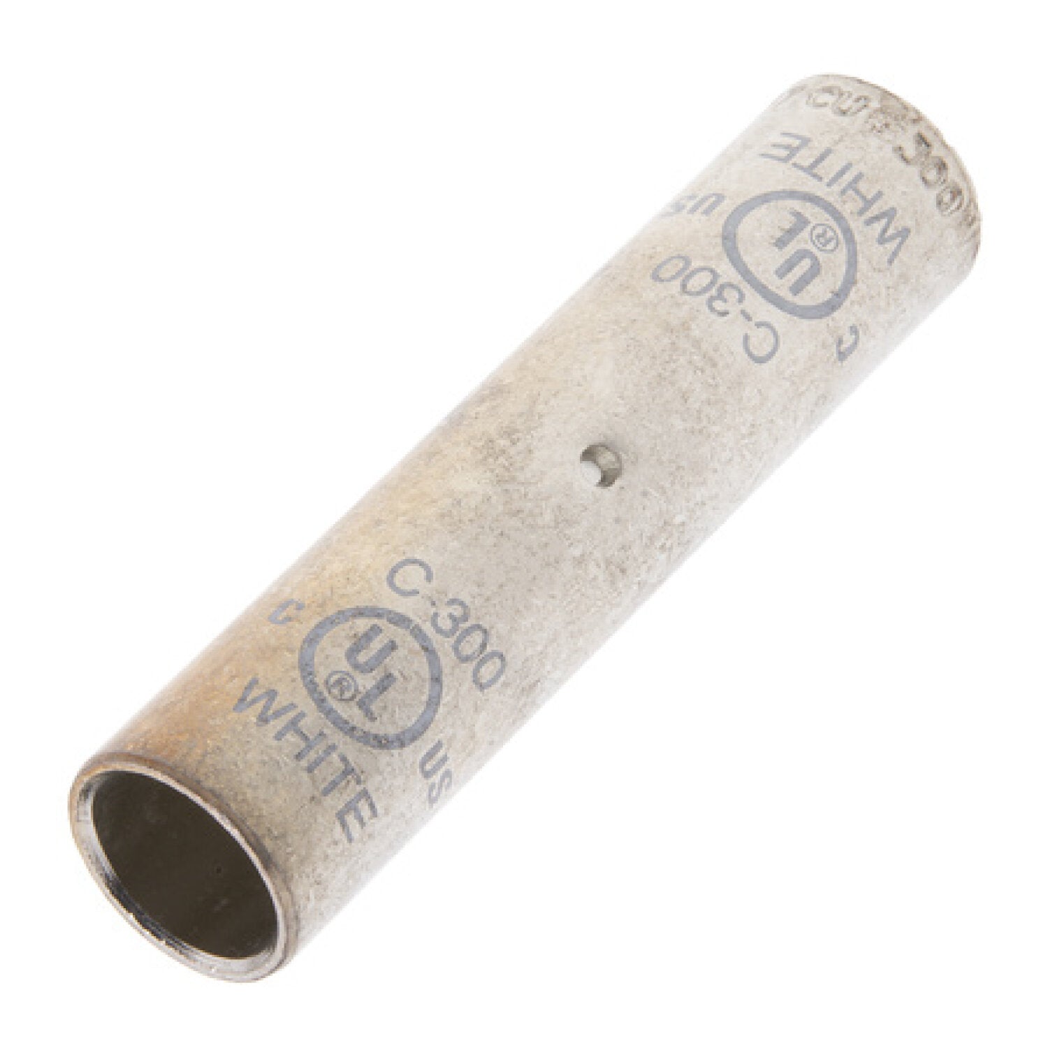 NSI C-300 Copper Long Barrel Splice – White 300 MCM Supply