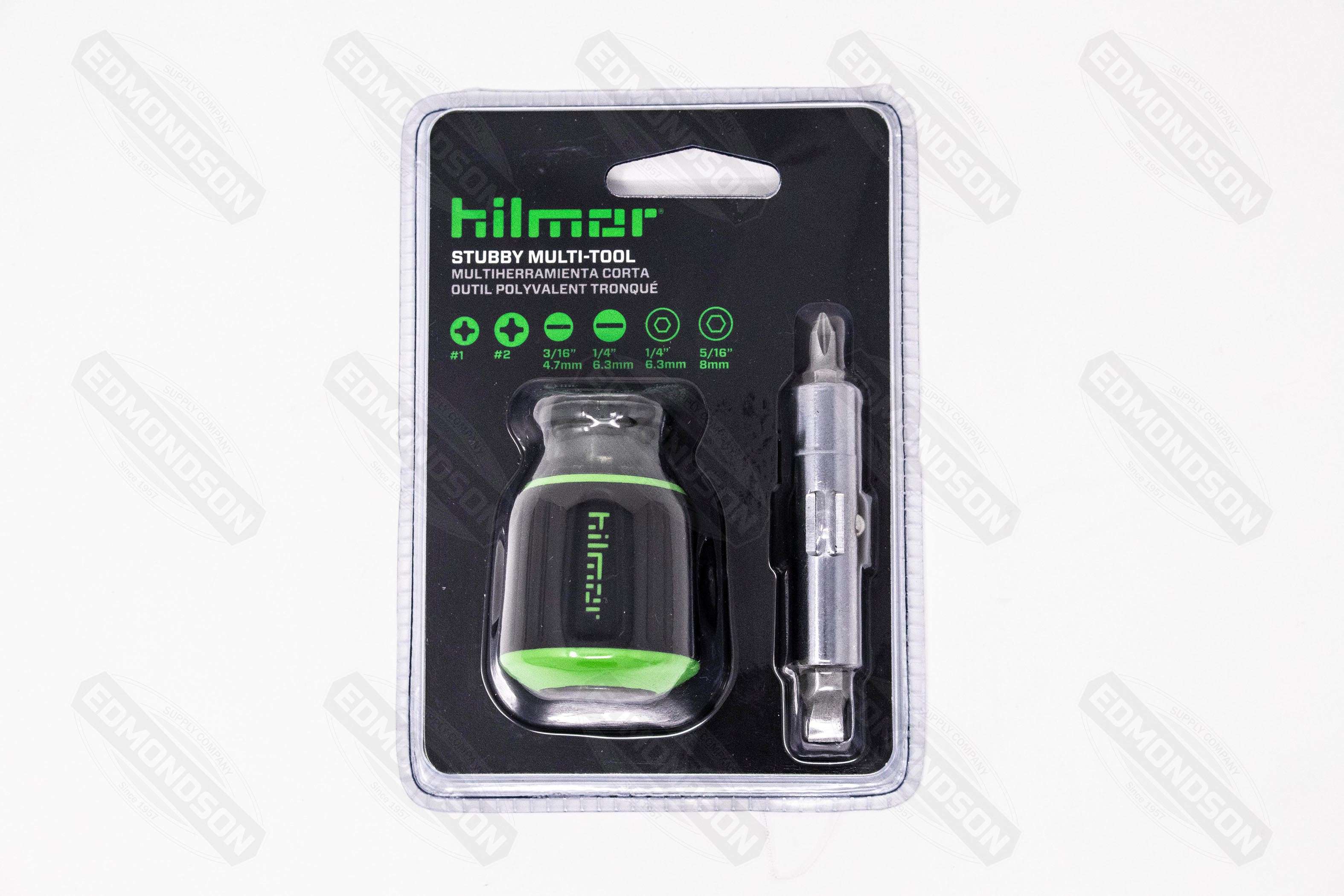 Hilmor 1891351 MTS 6-in-1 Stubby Multi-Tool Screw/Nut Driver Online Sale