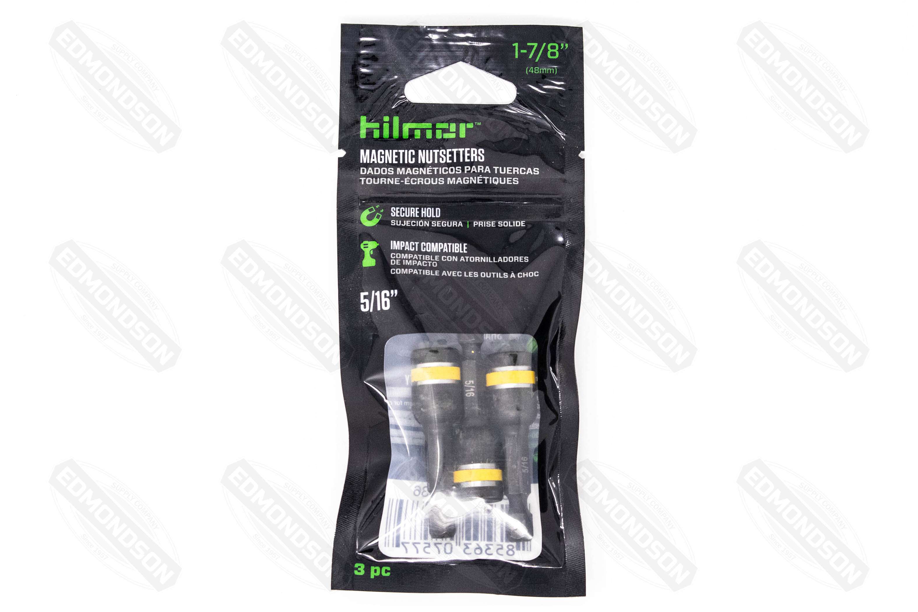 Hilmor 1885436 MNS516178 5/16″ X 1-7/8″ Magnetic Nutsetter 3-Pk Online Hot Sale