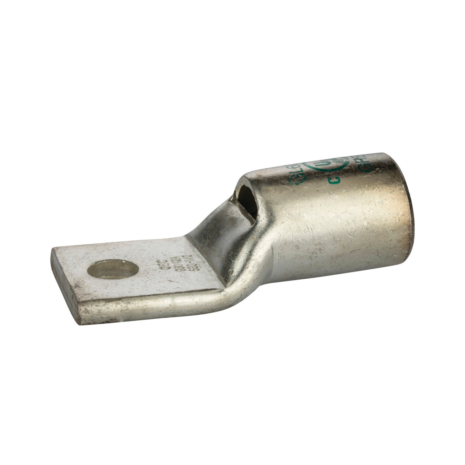 NSI GL60048 600 MCM 1/2” 1-Hole Copper Short Lug – Green Hot on Sale