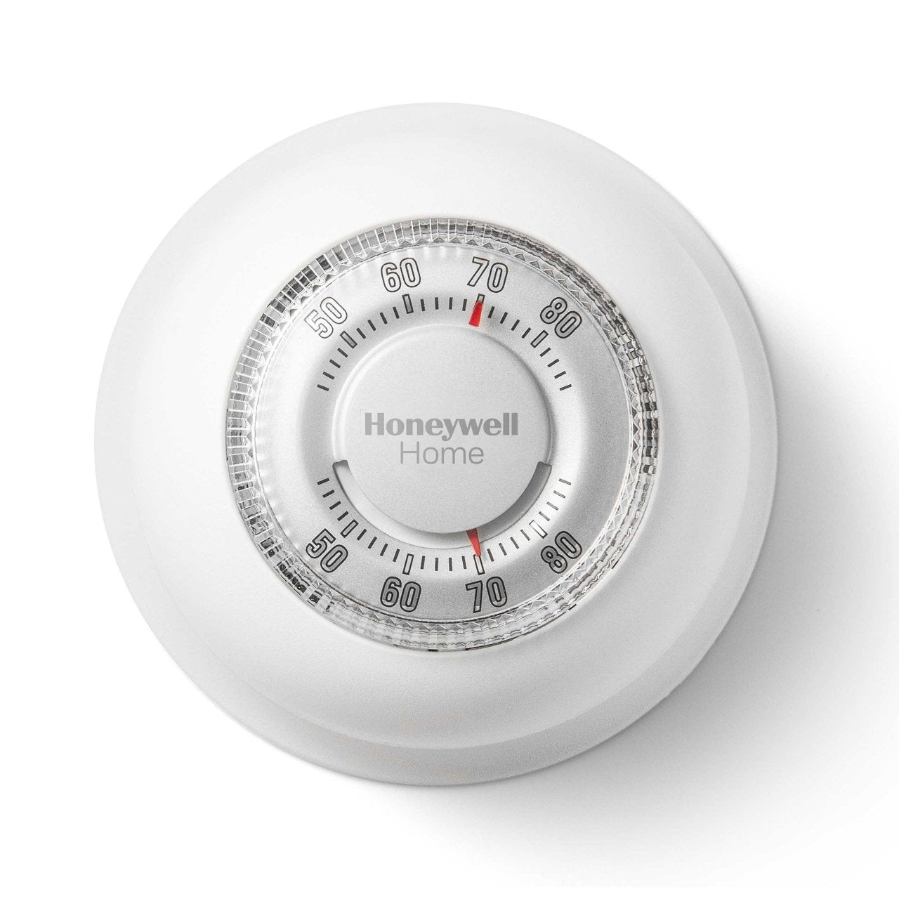 Honeywell Home T87K1007/U The Round® Manual Thermostat, Heat Only Fashion