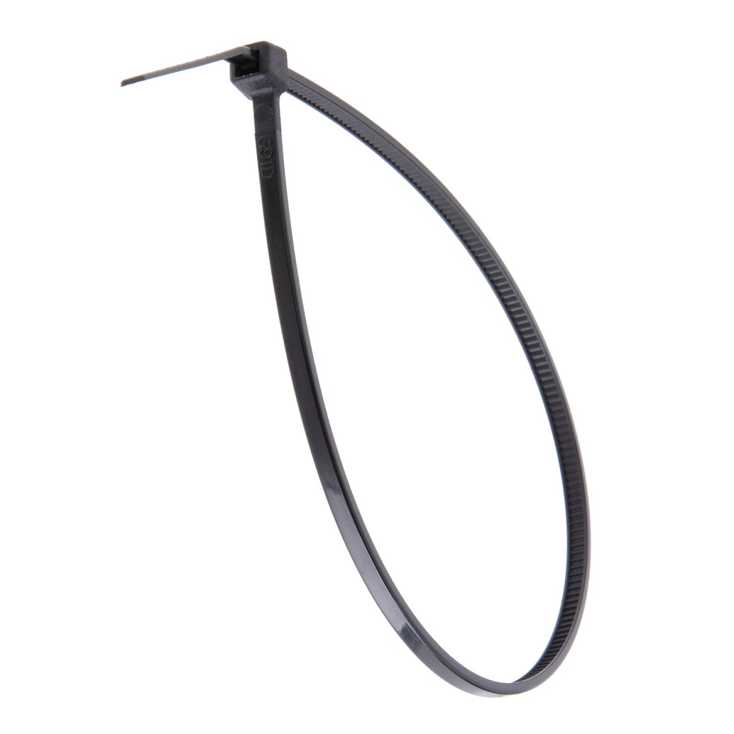 NSI GRP-8180X 8”, Black General Purpose 18lb Cable Ties, 1000 Bulk Pack Supply
