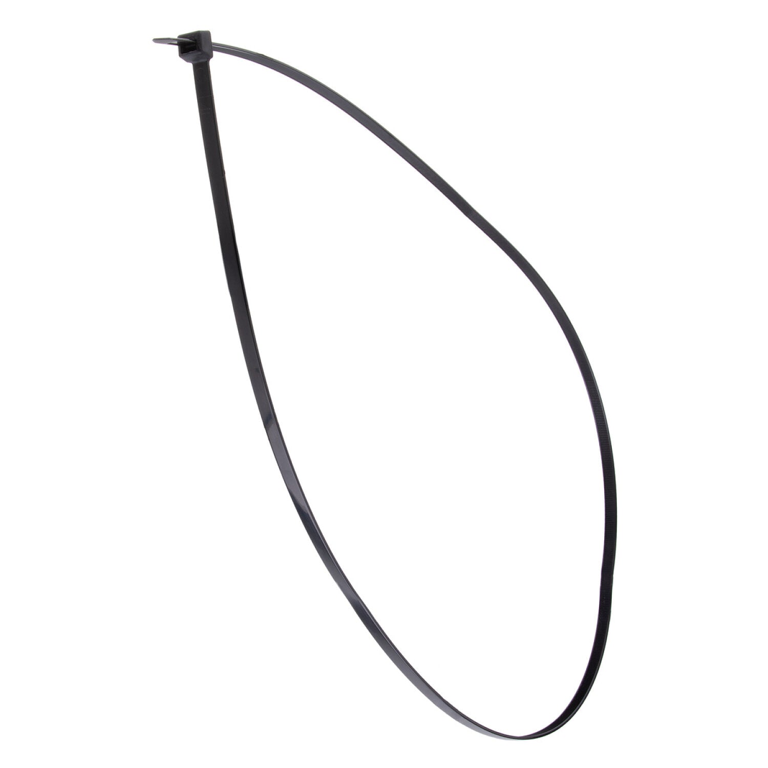 NSI GRP-601750 60”, Black Super Heavy-Duty Extra-Long 175lb Cable Ties, 50 Pack Supply