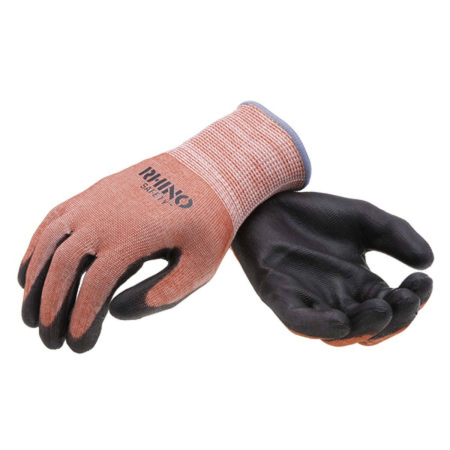 NSI GLV-700L Red Nylon A8 Cut-Resistant Gloves, Polyurethane Palm, Large Hot on Sale