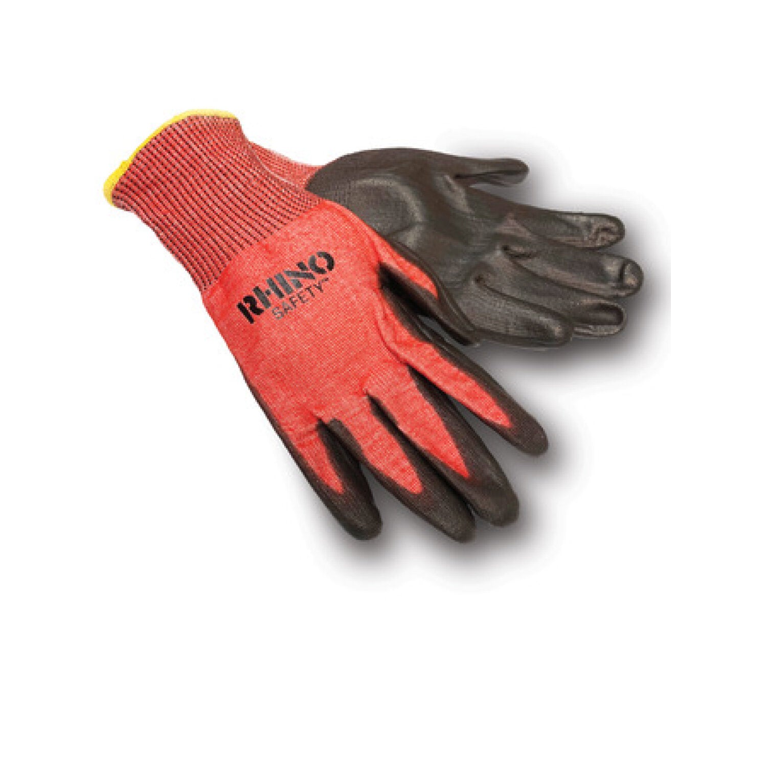 NSI GLV-700L Red Nylon A8 Cut-Resistant Gloves, Polyurethane Palm, Large Hot on Sale