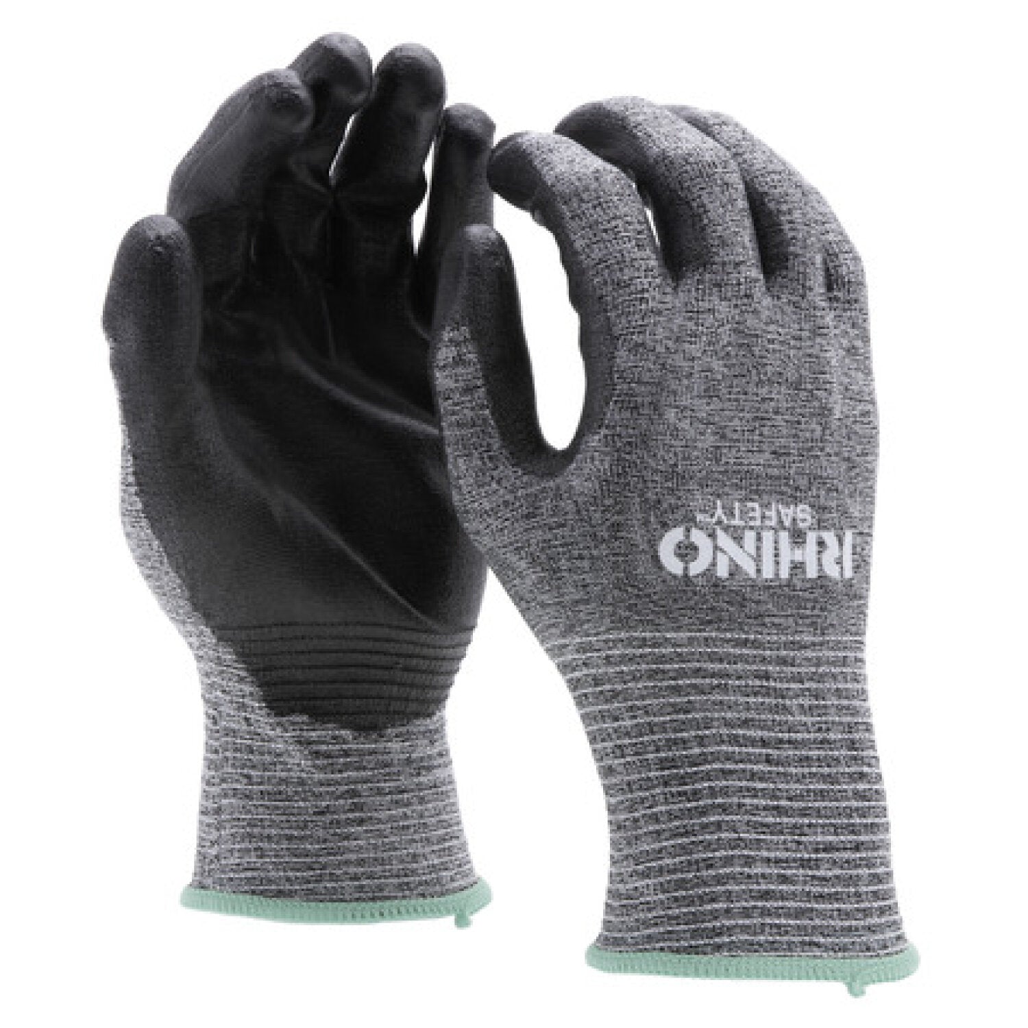 NSI GLV-400M Gray HPPE Nylon Cut-Resistant Gloves, Polyurethane Palm, Medium Supply