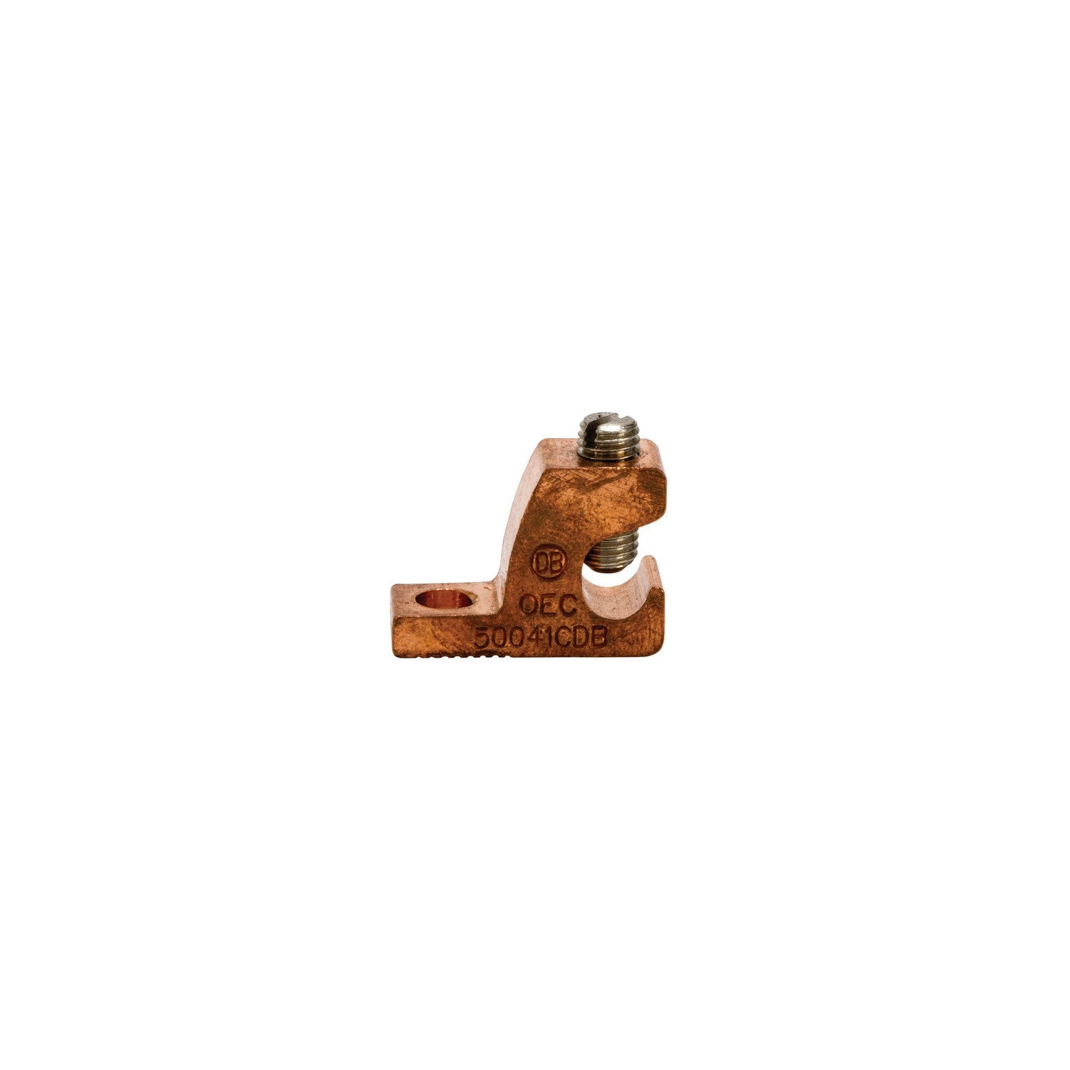 NSI GLC-4DB Direct Burial Copper Ground Connector, 4 to 14 AWG, Lay-In Lug on Sale