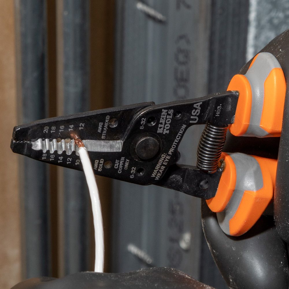 Klein Tools 11055RINS Insulated Klein-Kurve® Wire Stripper and Cutter Online now