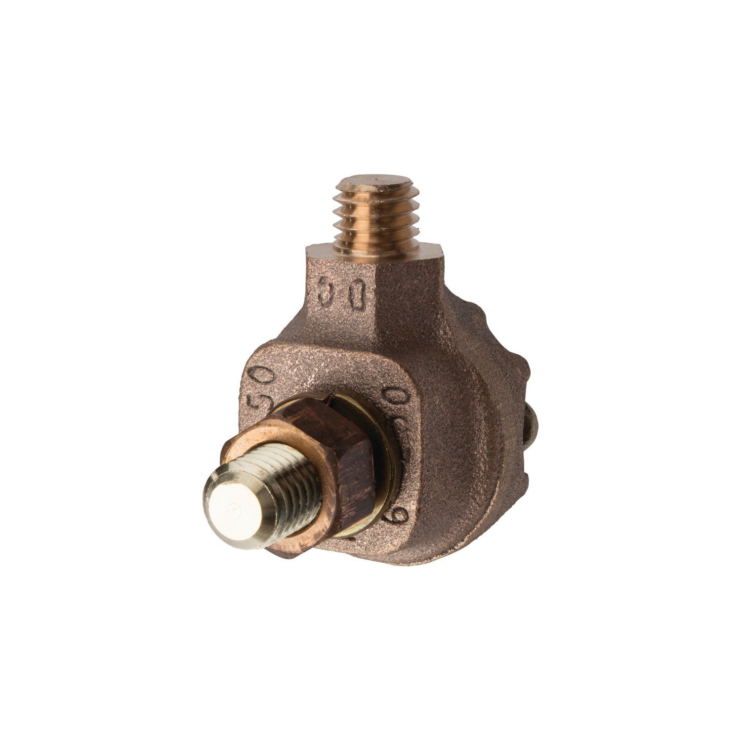NSI HTGE-250 Two-Way Basket Ground Clamp, 6 SOL to 250 MCM, Hex Shoulder Sale