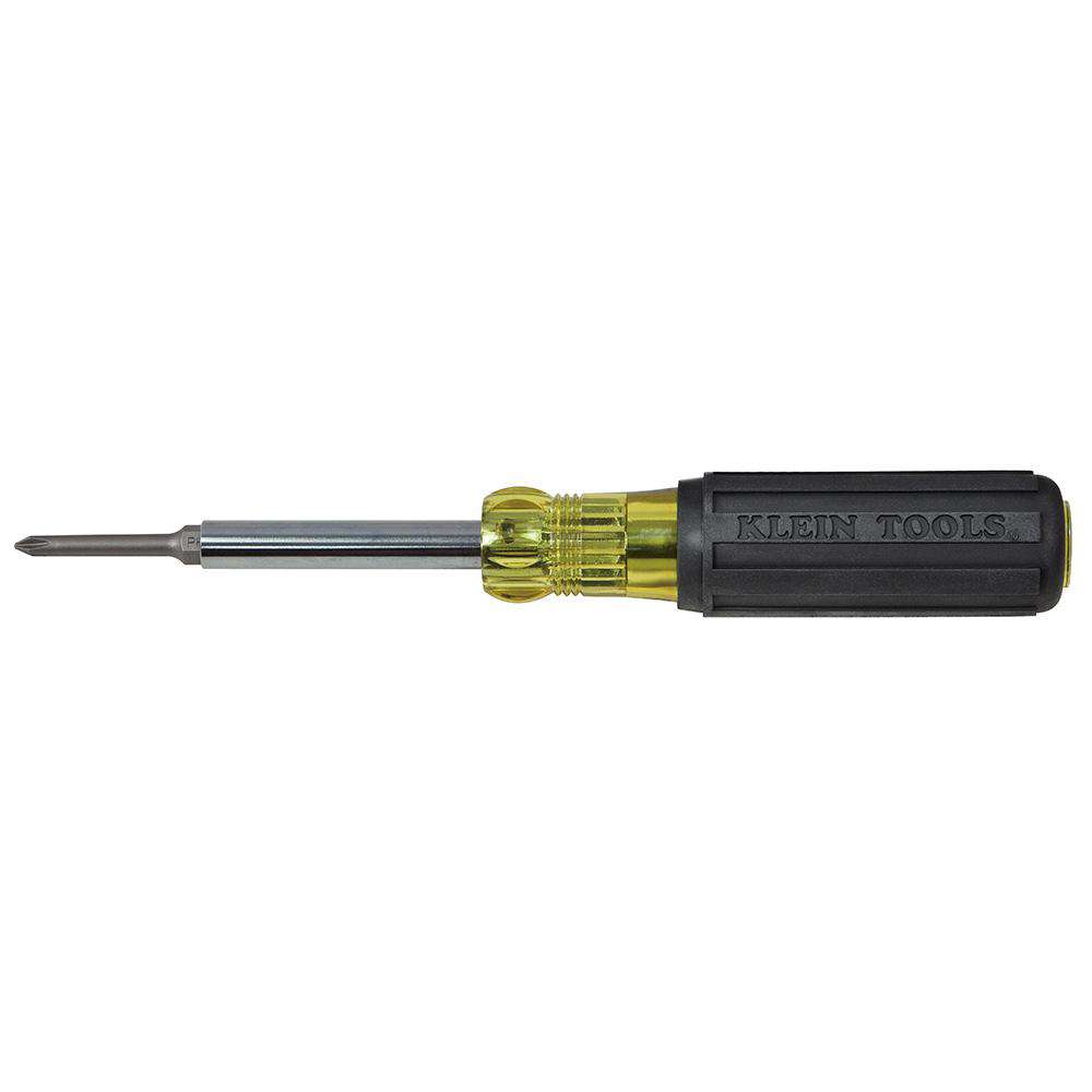 Klein Tools 32559 Multi-Bit Screwdriver / Nut Driver, 6-in-1, Extended Reach, Ph, Sl Supply