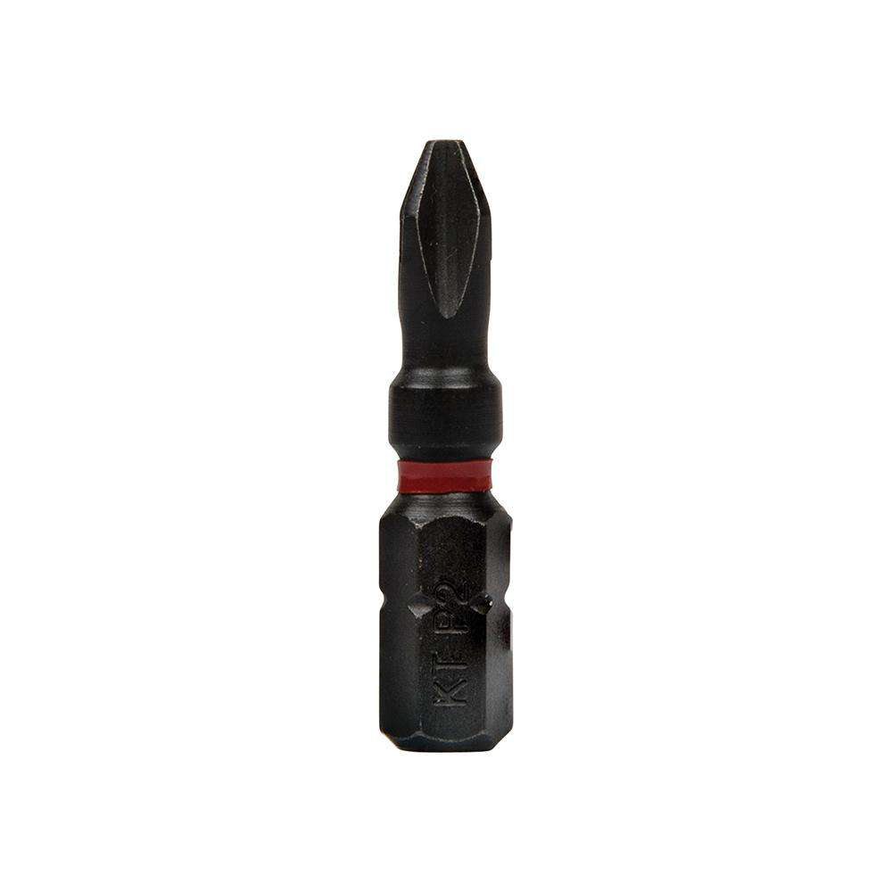 Klein Tools 32798 Pro Impact Power Bits, 5-pack #2 Phillips Hot on Sale