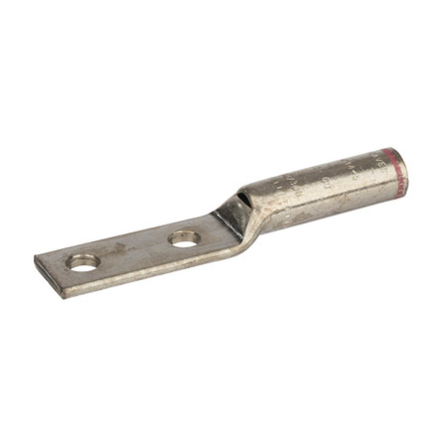 NSI L10N-14 Copper Long Lug – Pink 2-Hole 1/0 AWG 1/4 Inch Discount
