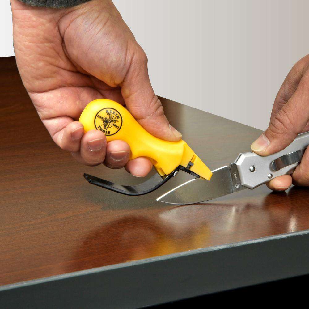 Klein Tools 48036 Combination Knife and Scissors Sharpener Online now