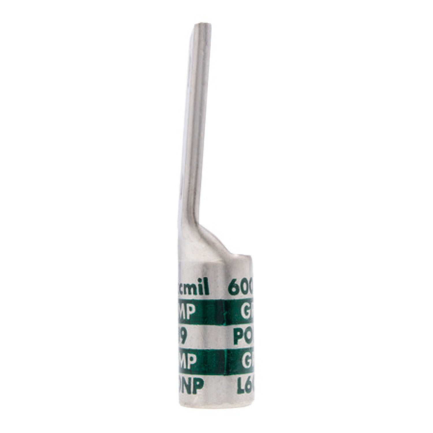 NSI L600NP Copper Long Lug with Peep Hole – Green 2-Hole 600 MCM 1/2 Inch on Sale