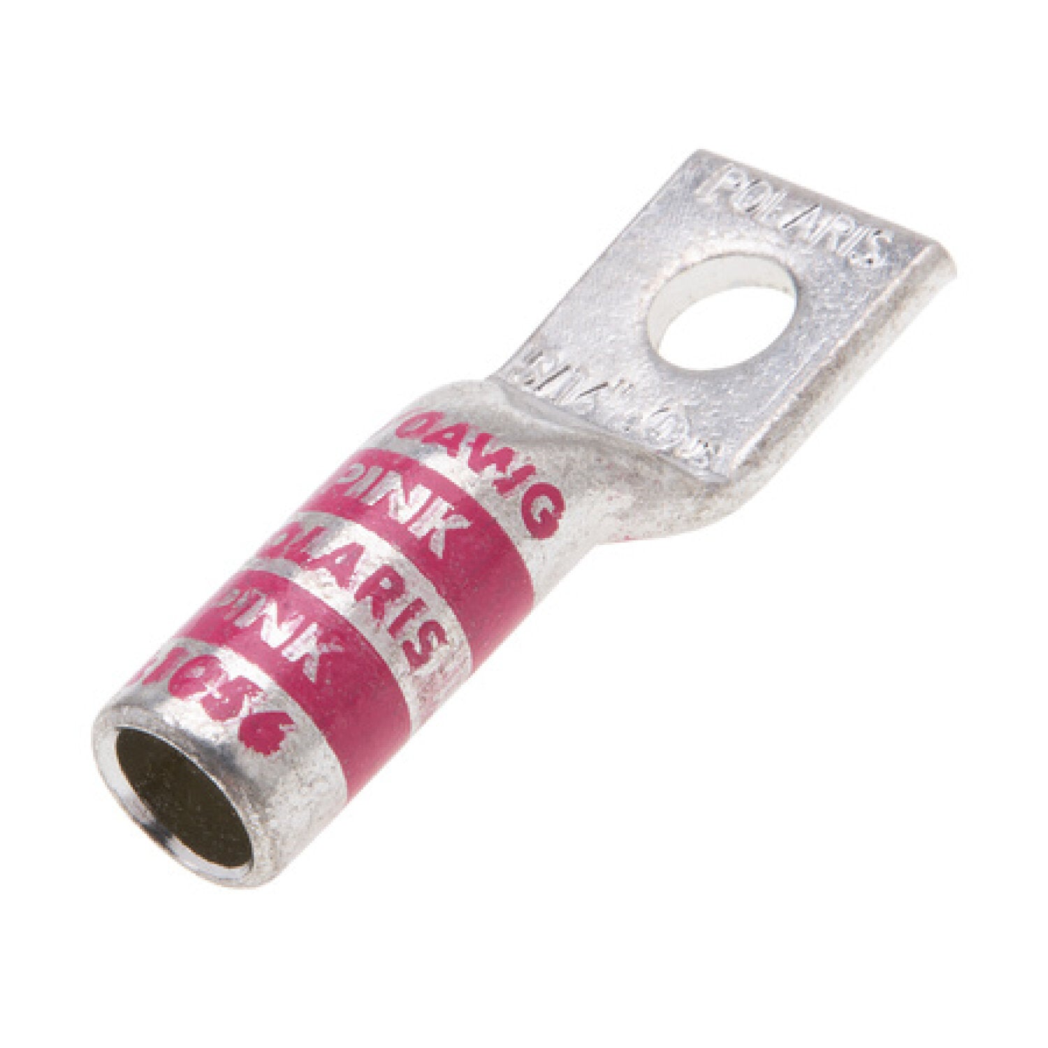 NSI L1056 Copper Long Lug – Pink 1-Hole 1/0 AWG 5/16 Inch Discount