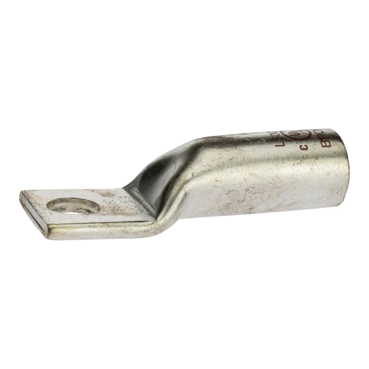 NSI L50058 Copper Long Lug – Brown 1-Hole 500 MCM 5/8 Inch on Sale