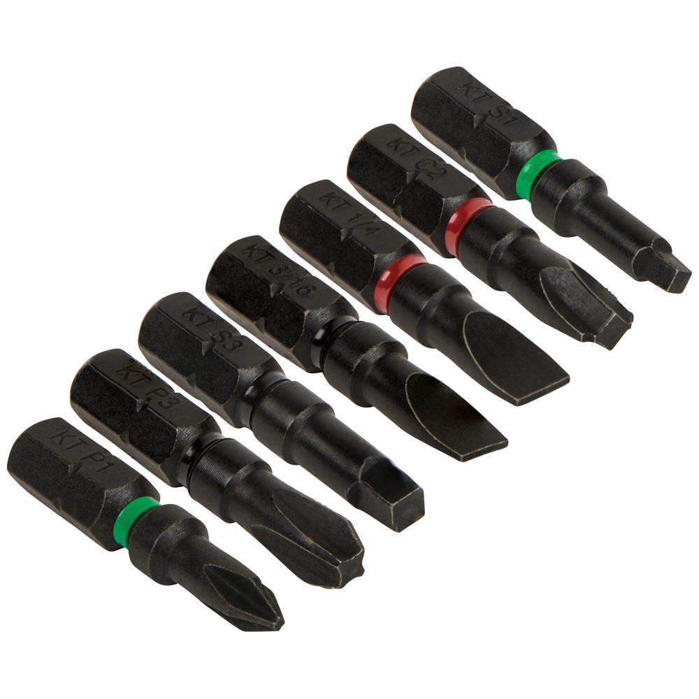 Klein Tools 32796 Pro Impact Power Bits, Assorted 7-Pack Online Hot Sale
