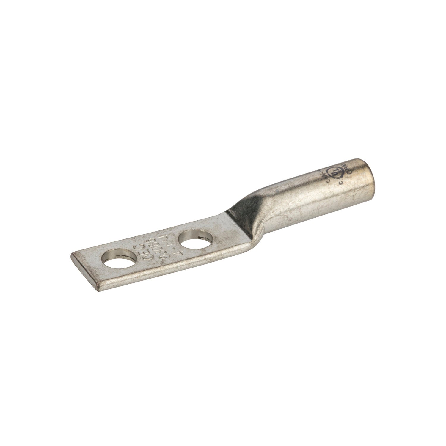 NSI L4N-14 4 AWG 1/4” 2-Hole Copper Long Lug – Gray Discount