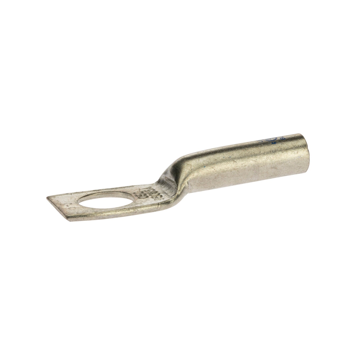 NSI L638 Copper Long Lug – Blue 1-Hole 6 AWG 3/8 Inch Supply