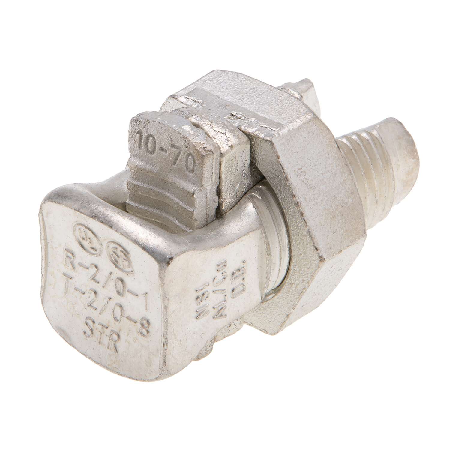 NSI N-2/0SP Copper Split Bolt 2/0 Tin Plated Fashion