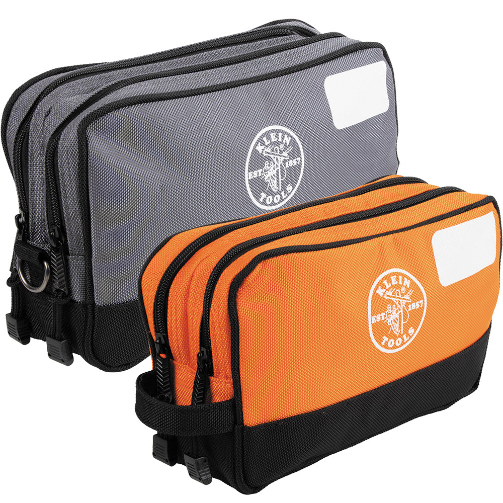 Klein Tools 55579 Double Zipper Tool Bag, 2-Pack Sale