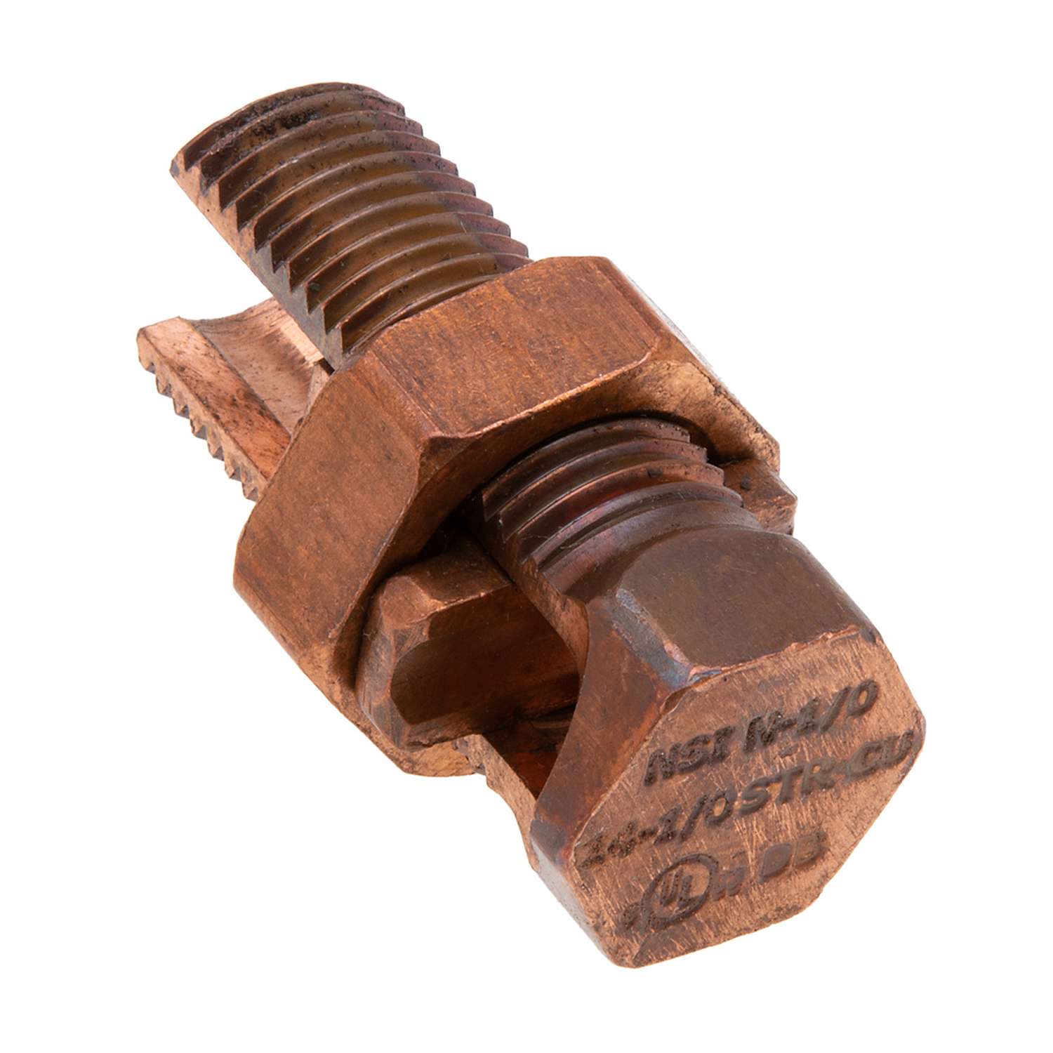 NSI N-1/0 Copper Split Bolt 1/0 Discount