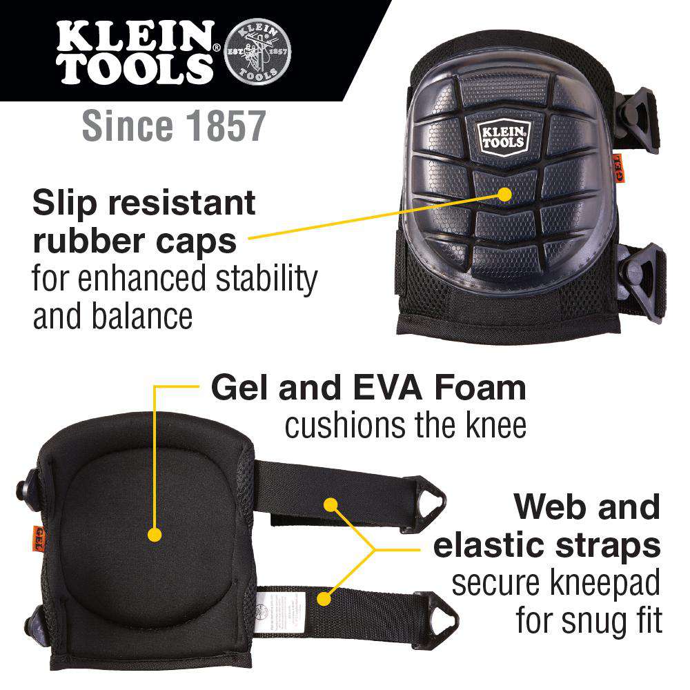 Klein Tools 60184 Lightweight Gel Knee Pads on Sale