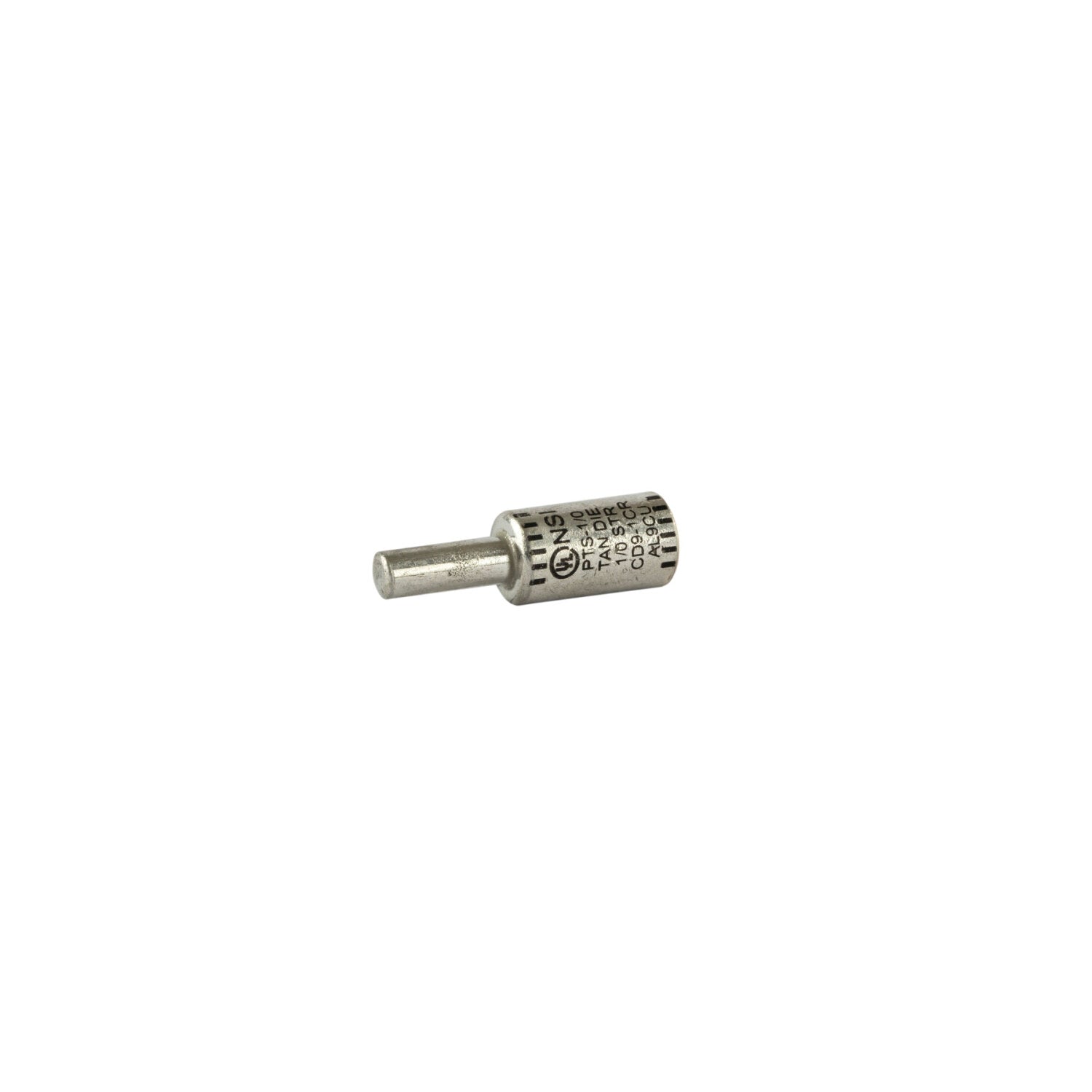 NSI PTS1/0 2 AWG Aluminum Center Pin Terminal – Tan – Aluminum Pin Fashion