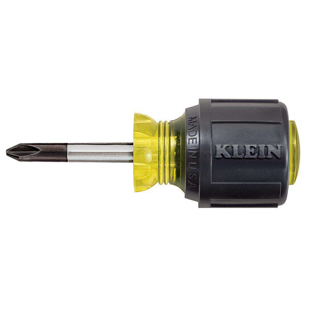 Klein Tools 603-1 Stubby Screwdriver, #2 Phillips, 1-1/2-Inch Shank Online