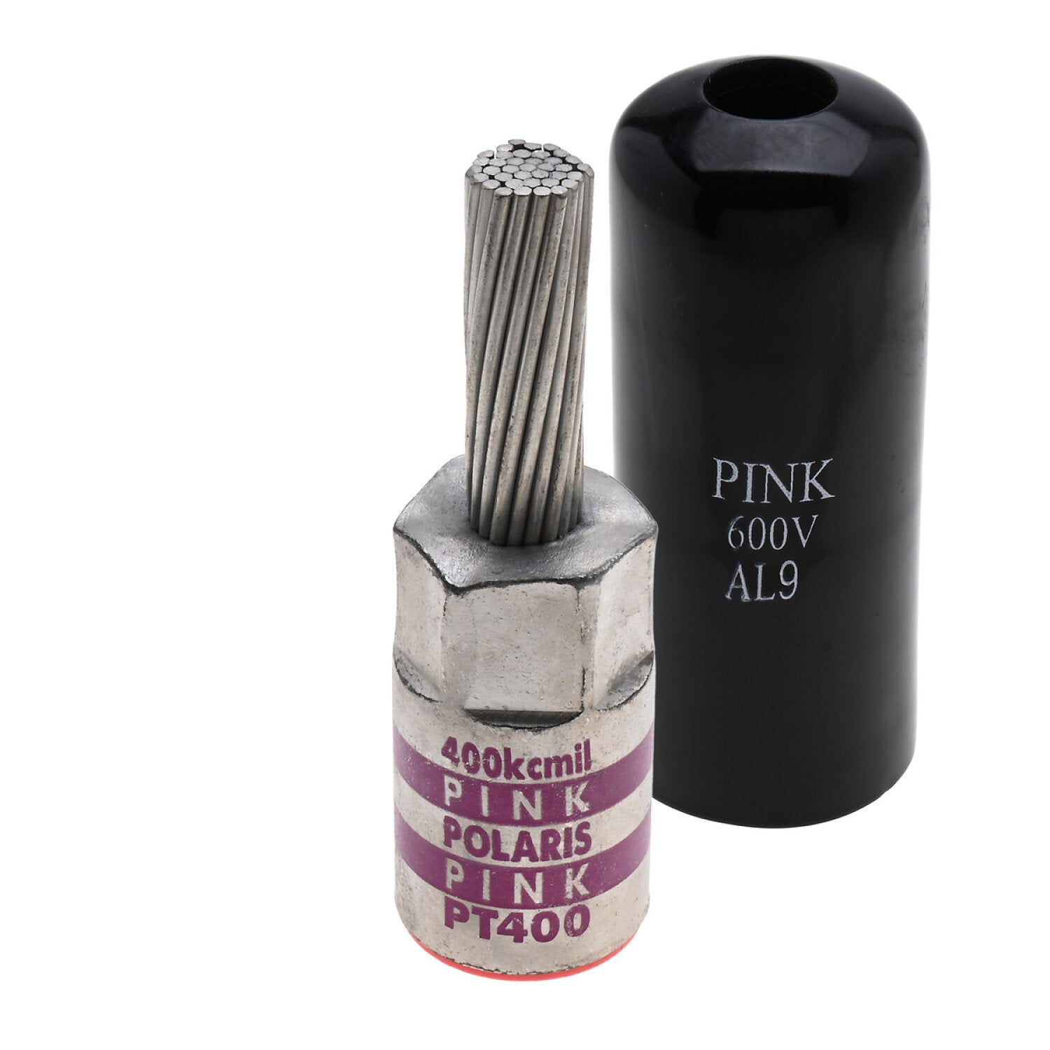 NSI PT400 250 MCM Aluminum Pin Terminal – Pink – Copper Pin Fashion