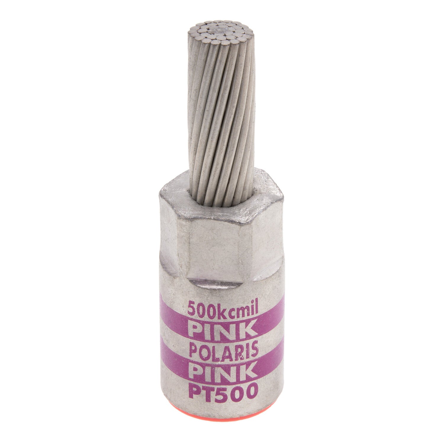 NSI PT500 350 MCM Aluminum Pin Terminal – Pink – Copper Pin Hot on Sale