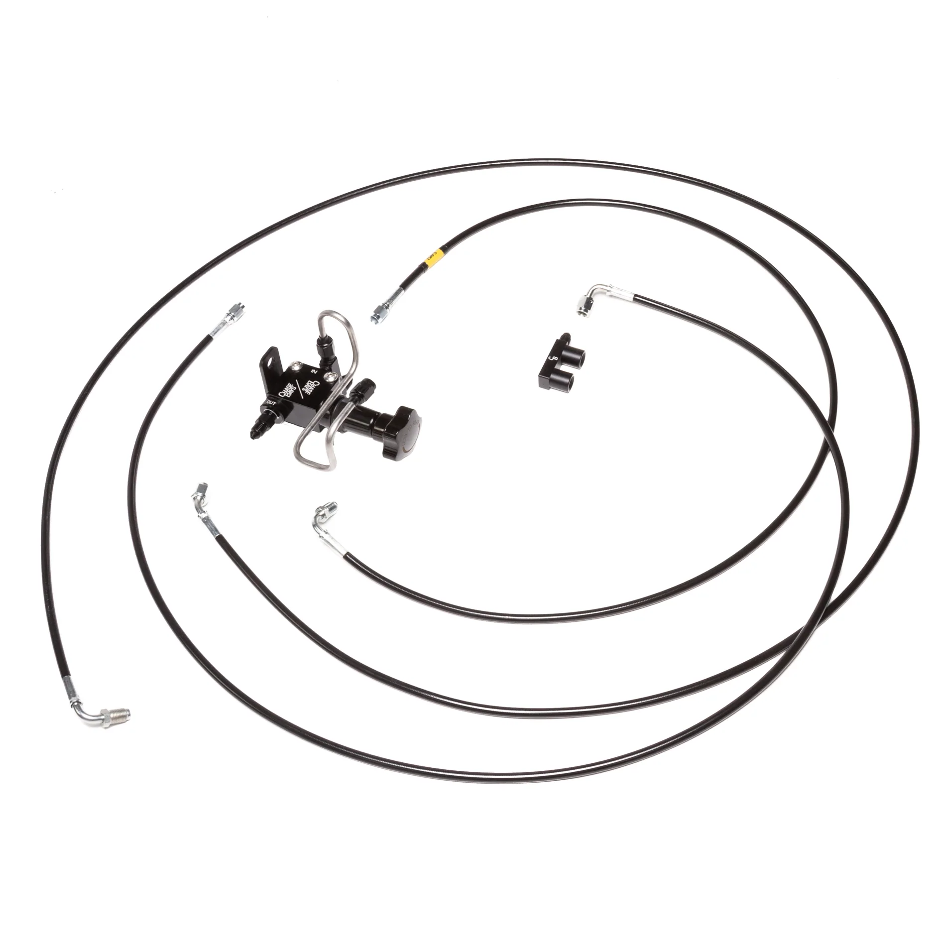 Chase Bays – Brake Line Relocation for Nissan 350z | G35 with Single Piston Brake Booster Delete (CB-Z33-BBE) Online Hot Sale