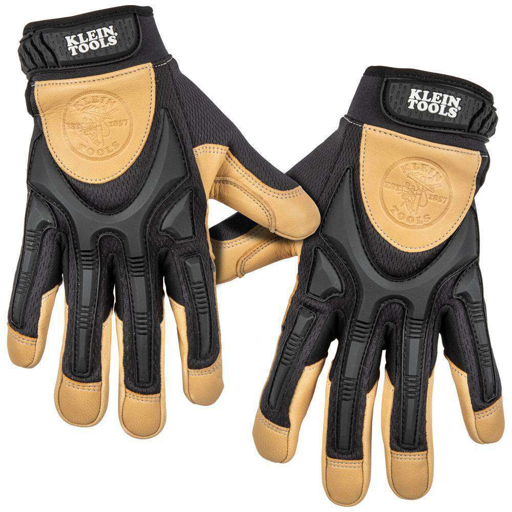 Klein Tools 60188 Leather Work Gloves, Large, Pair Discount