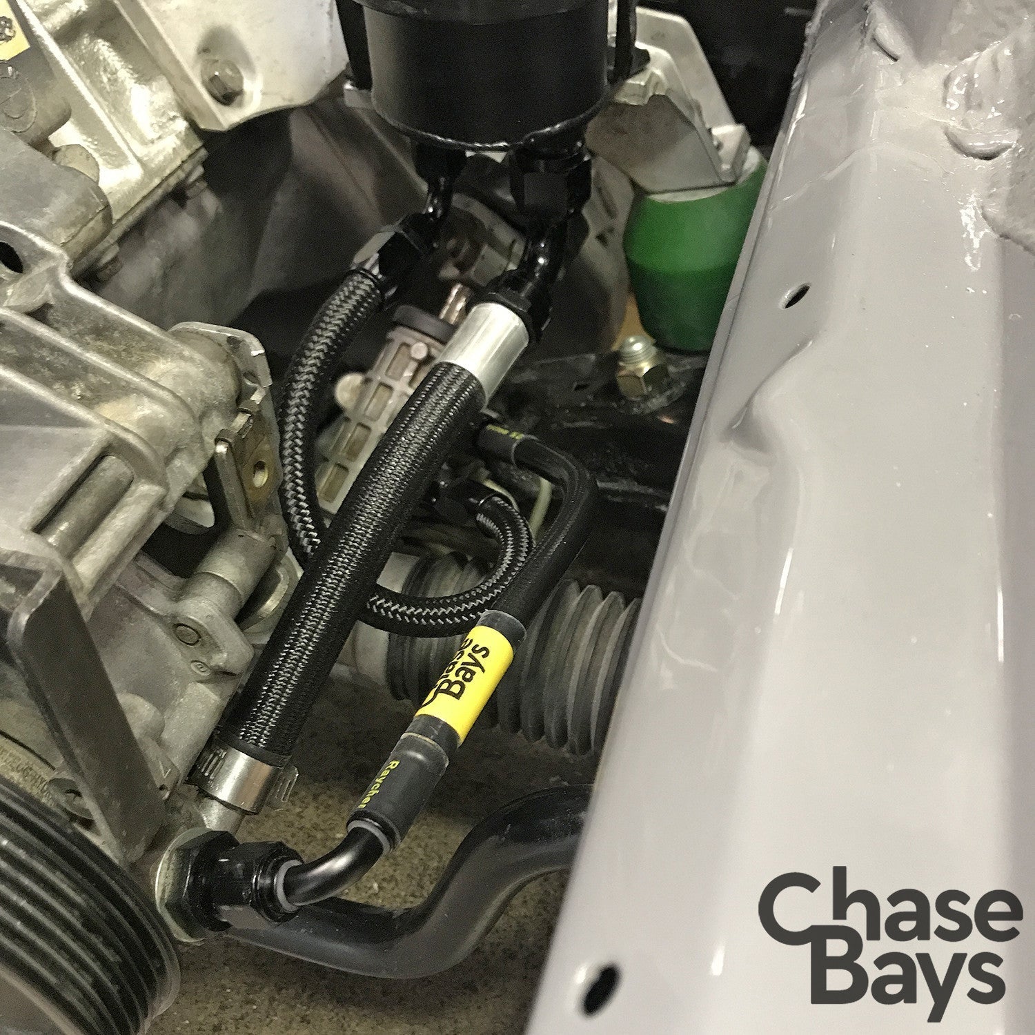 Chase Bays – High Pressure Power Steering Hose – BMW E36 w/ S50 | S52 | M50 (CB-E36-S50PS) Supply