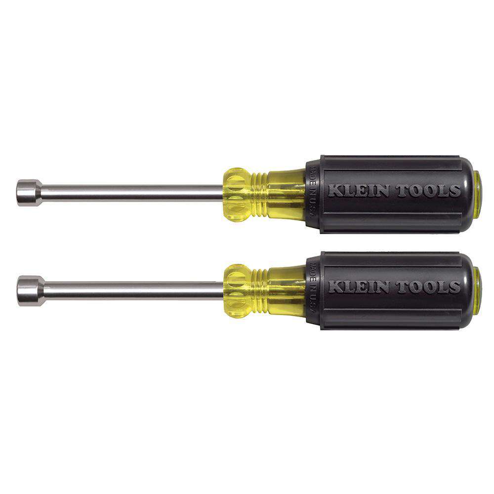 Klein Tools 630M Magnetic Nut Driver Set, 3-Inch Shafts, 2-Piece Sale