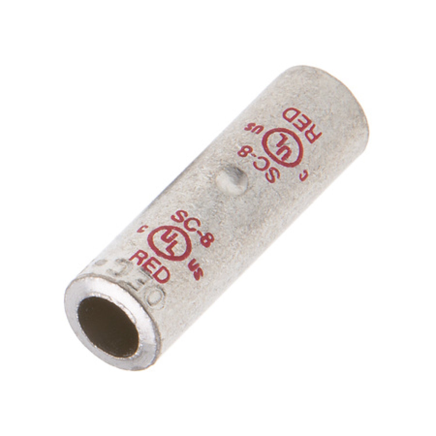 NSI SC-8 Copper Short Barrel Splice – Red 8 AWG Supply