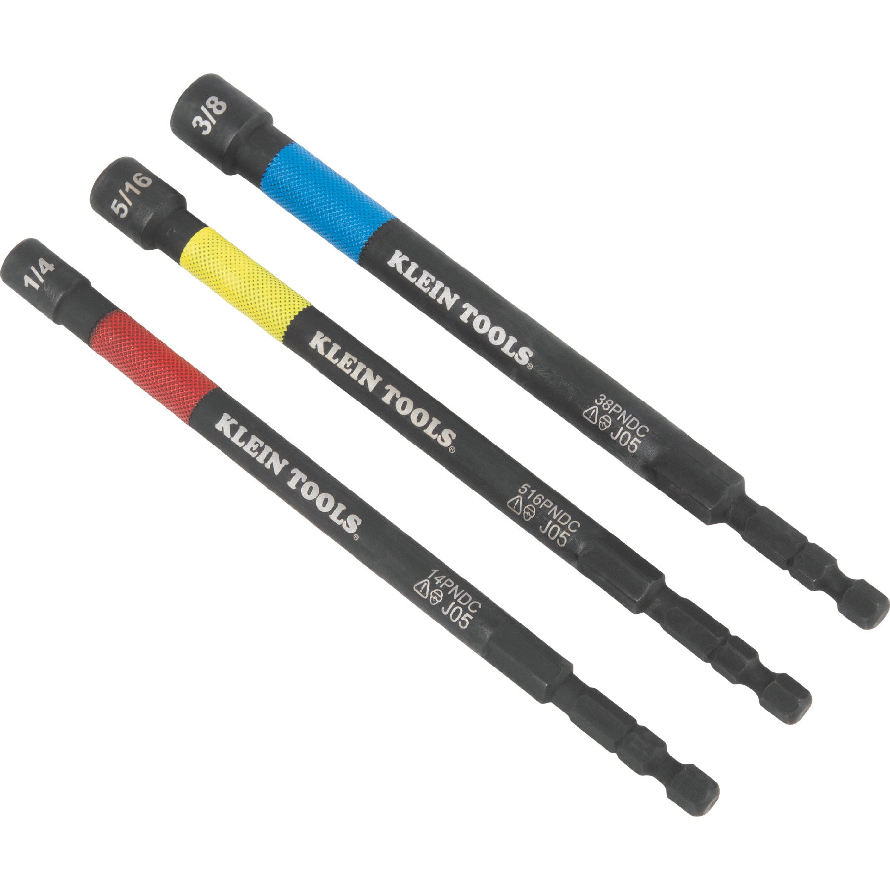 Klein Tools 65411PK3 Magnetic Power Nut Setter 3-Piece Set Online Hot Sale