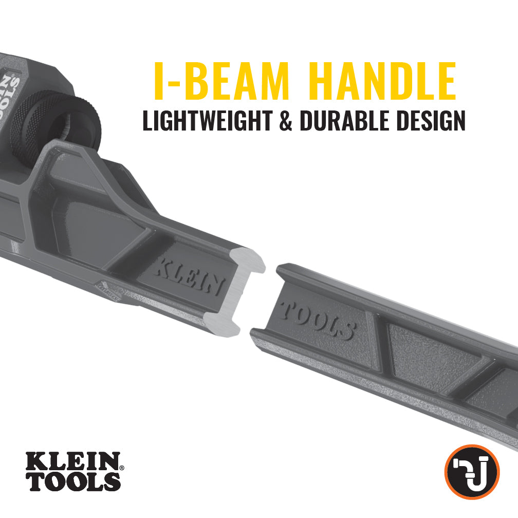 Klein Tools 68228 Adjustable Cast Iron Pipe Wrench, 18-Inch Discount