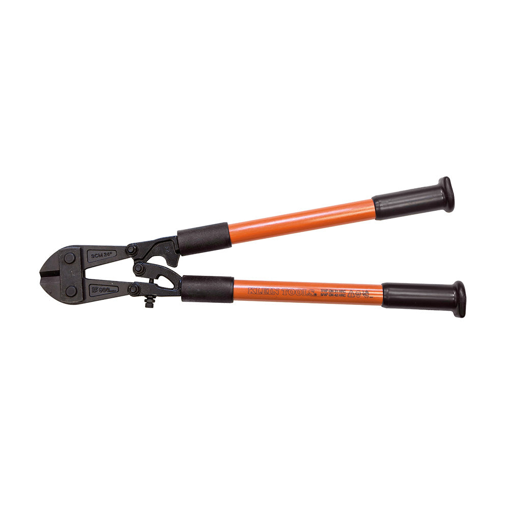 Klein Tools 63124 Bolt Cutter, Fiberglass Handle, 24-1/2-Inch Supply
