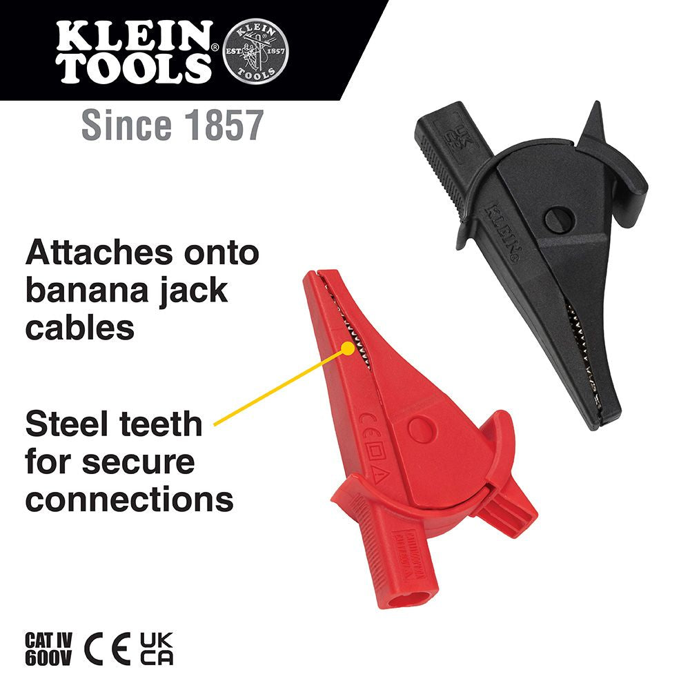 Klein Tools 69360 Alligator Clips and Outlet Tabs Supply