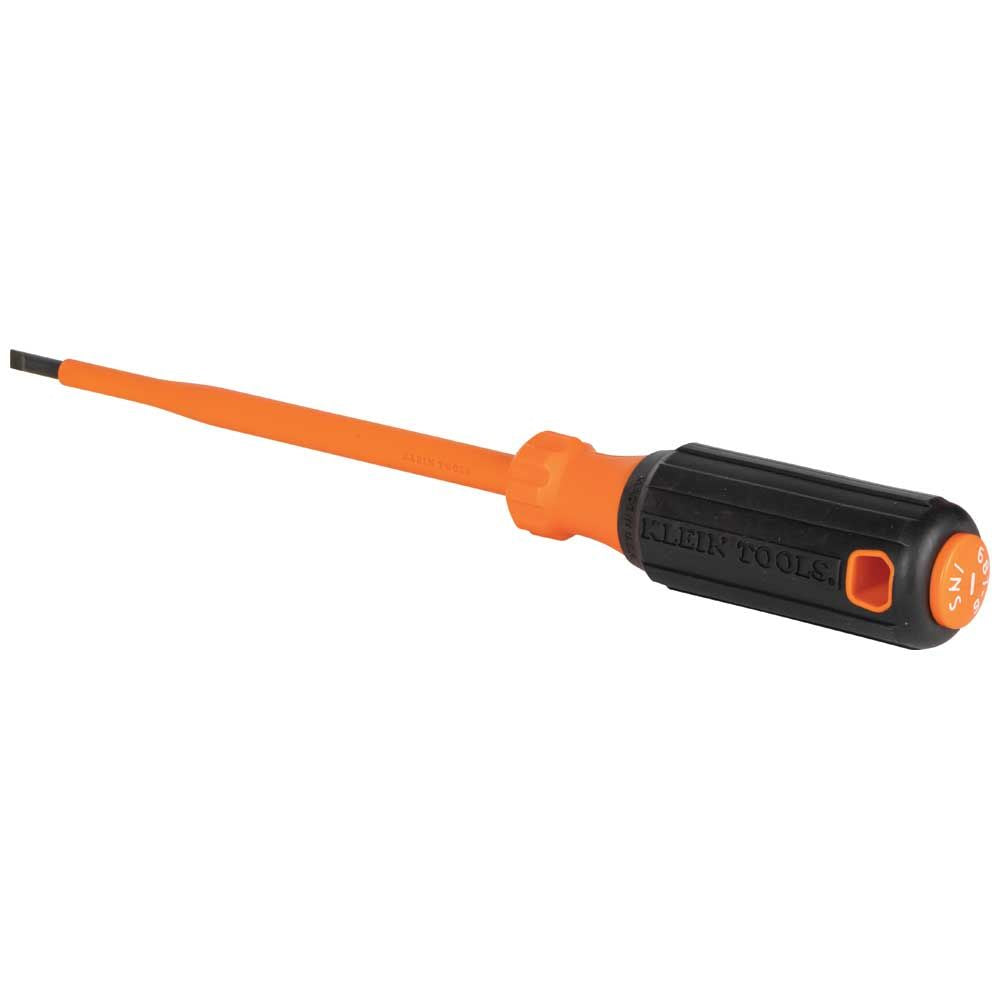 Klein Tools 6816INS Insulated Screwdriver, 3/16-Inch Cabinet Tip, 6-Inch Round Shank Fashion