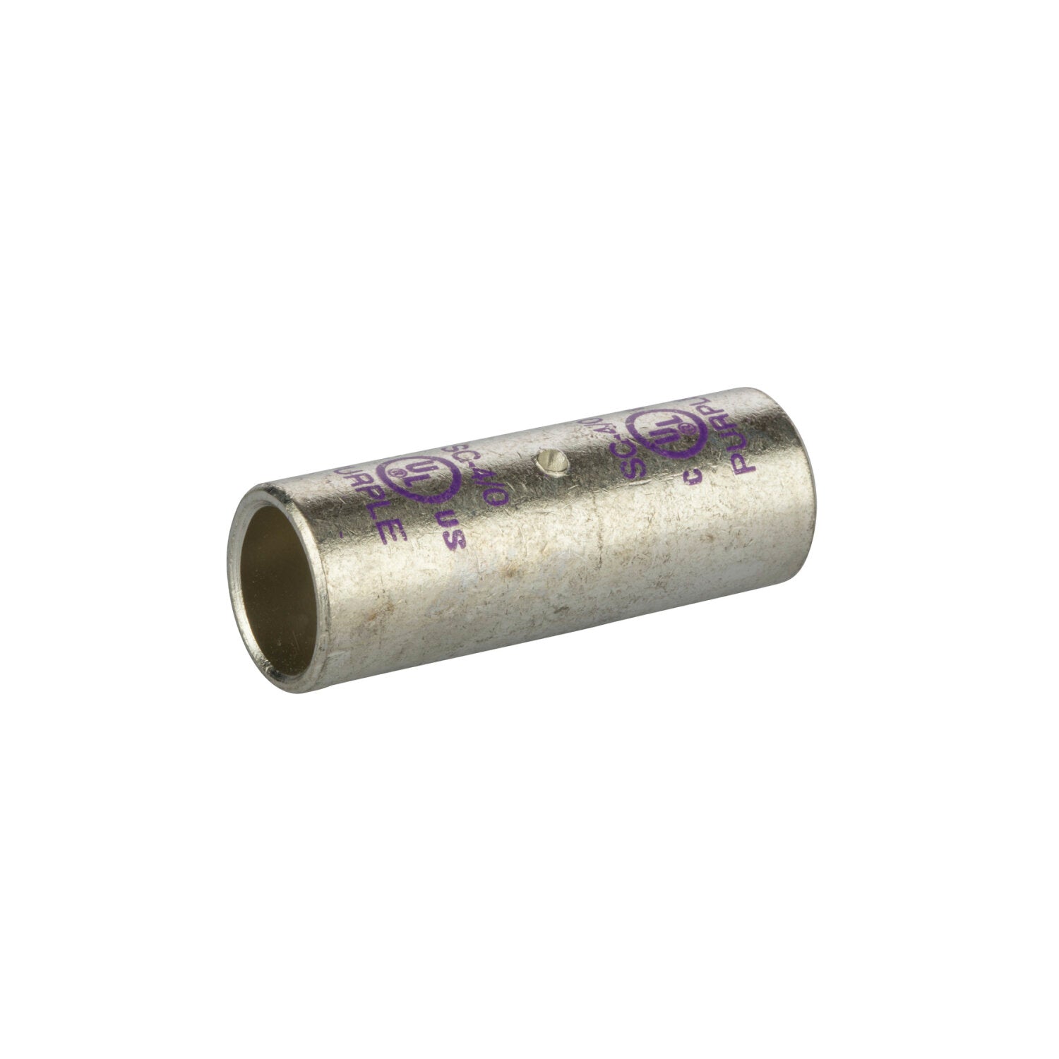 NSI SC-4/0 Copper Short Barrel Splice – Purple 4/0 AWG Online now
