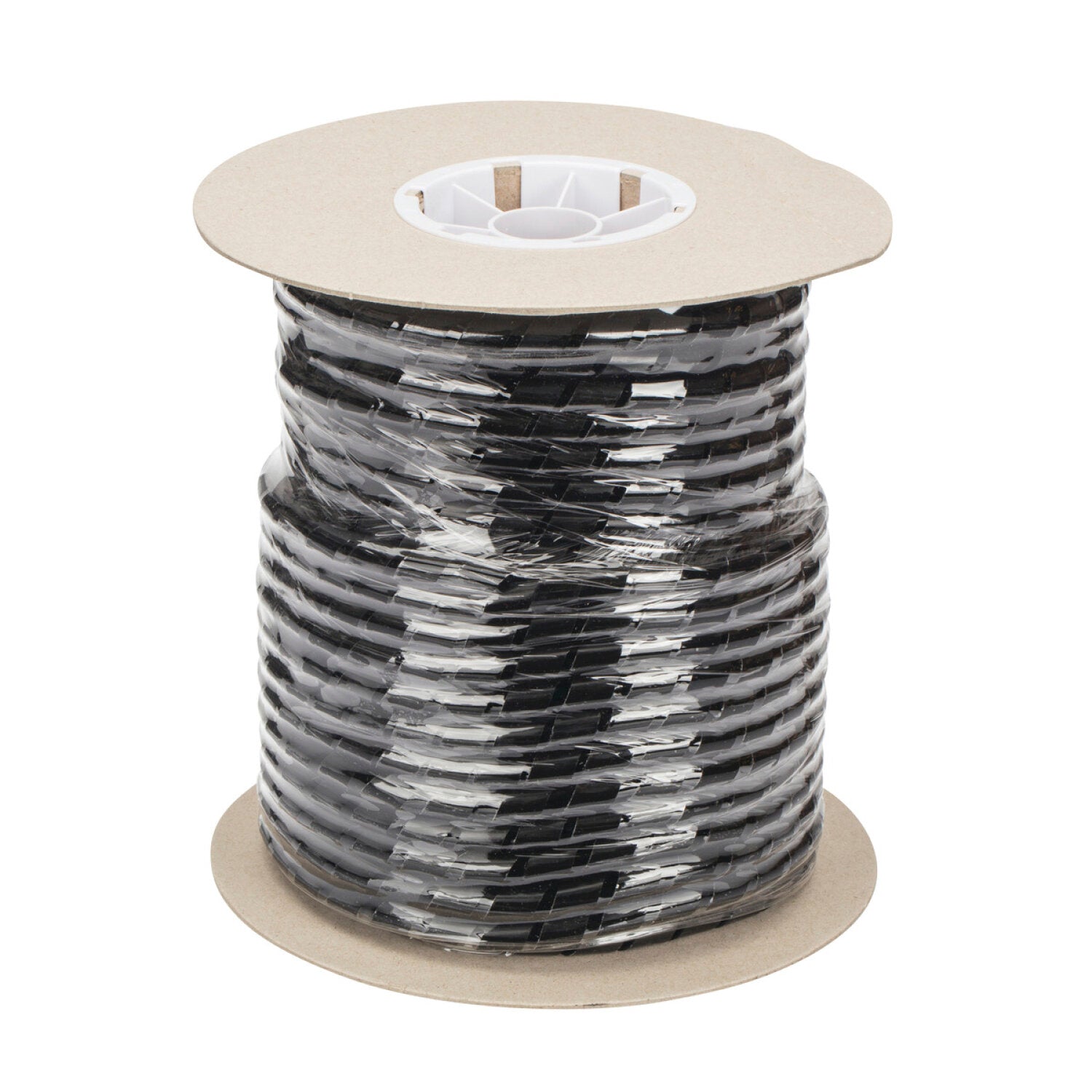 NSI SRPE-3750 Black Poly Spiral Wrap .375 Inch Fashion