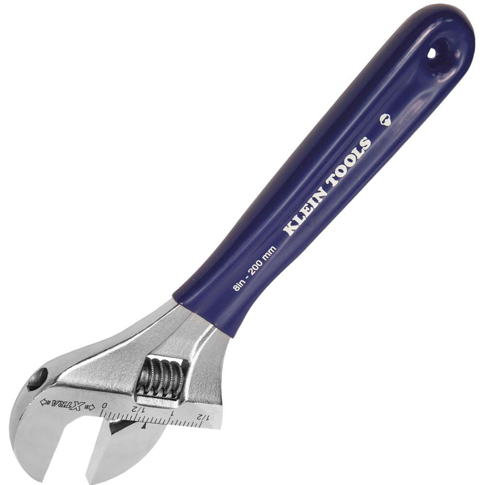 Klein Tools D509-8 Adjustable Wrench, Extra-Wide Jaw, 8-Inch Online now