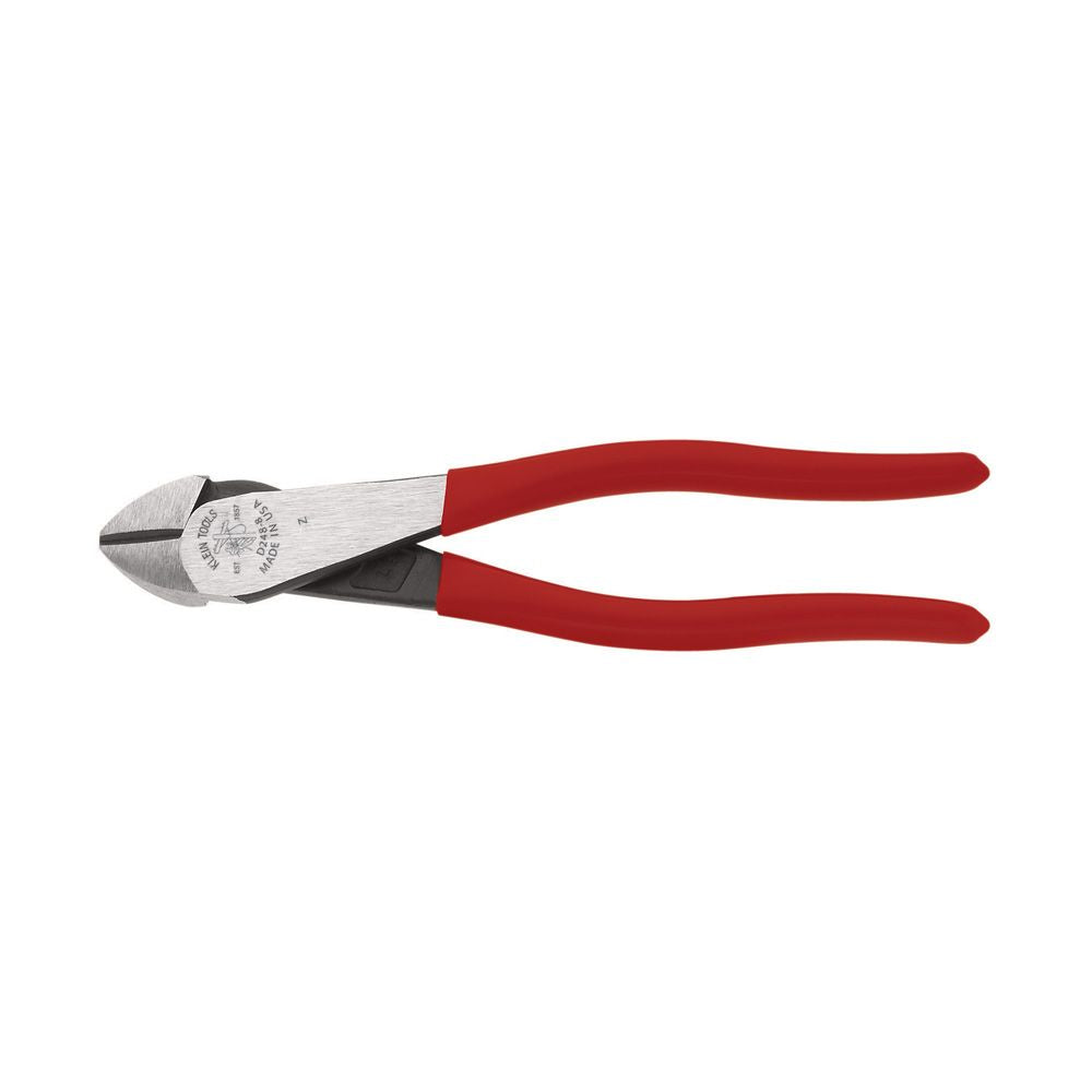 Klein Tools D248-8 Diagonal Cutting Pliers, Angled Head, Short Jaw, 8-Inch Fashion